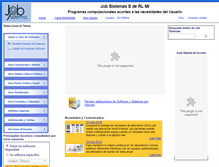 Tablet Screenshot of jobsistemas.com